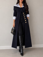 Chic Striped-sleeve Colorblock Knit Dress