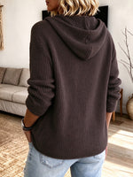 Cozy Textured Open-Front Cardigan