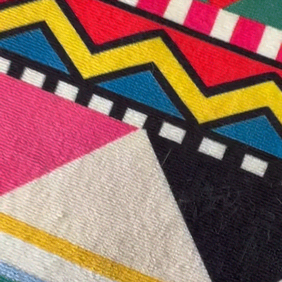 Boho Outdoor/Indoor Washable Rug – Non-Slip & Durable