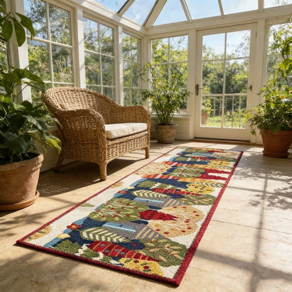 Enchanted Forest Vintage Runner Rug
