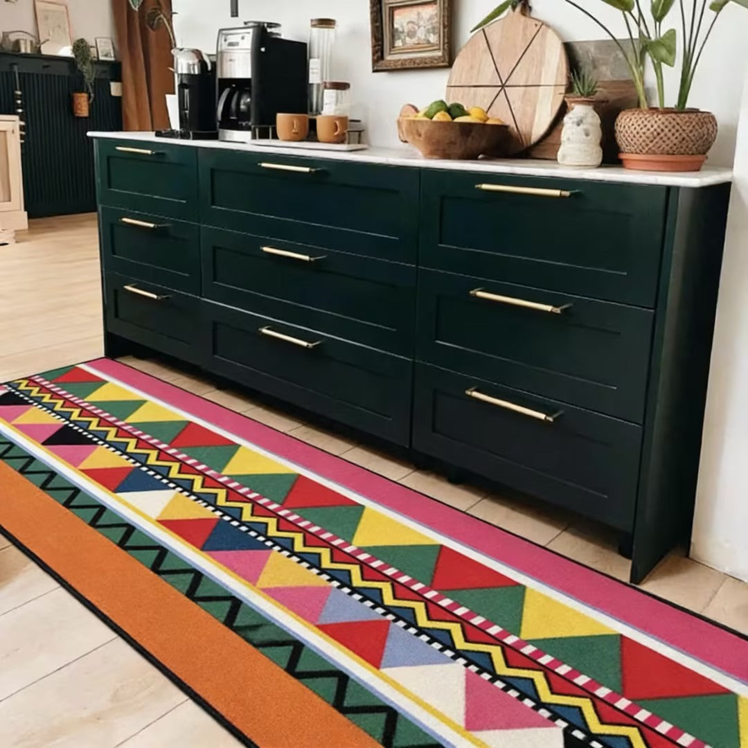 🌈Free Shipping🌈Washable Boho Runner Rug - Non-Slip & Pet-Friendly