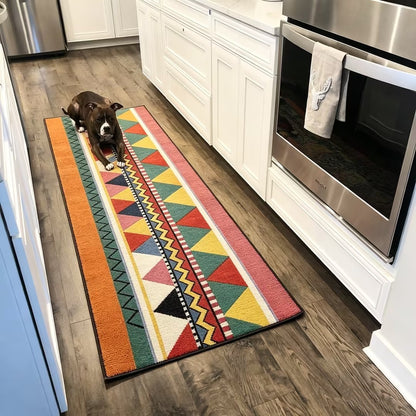 🌈Free Shipping🌈Washable Boho Runner Rug - Non-Slip & Pet-Friendly