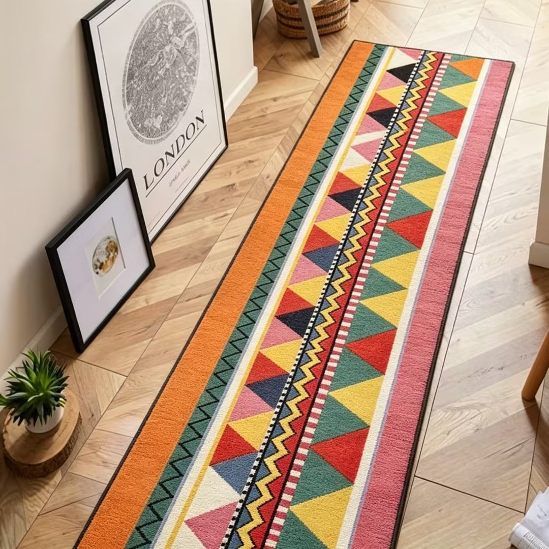 🌈Free Shipping🌈Washable Boho Runner Rug - Non-Slip & Pet-Friendly