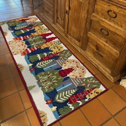 Enchanted Forest Vintage Runner Rug