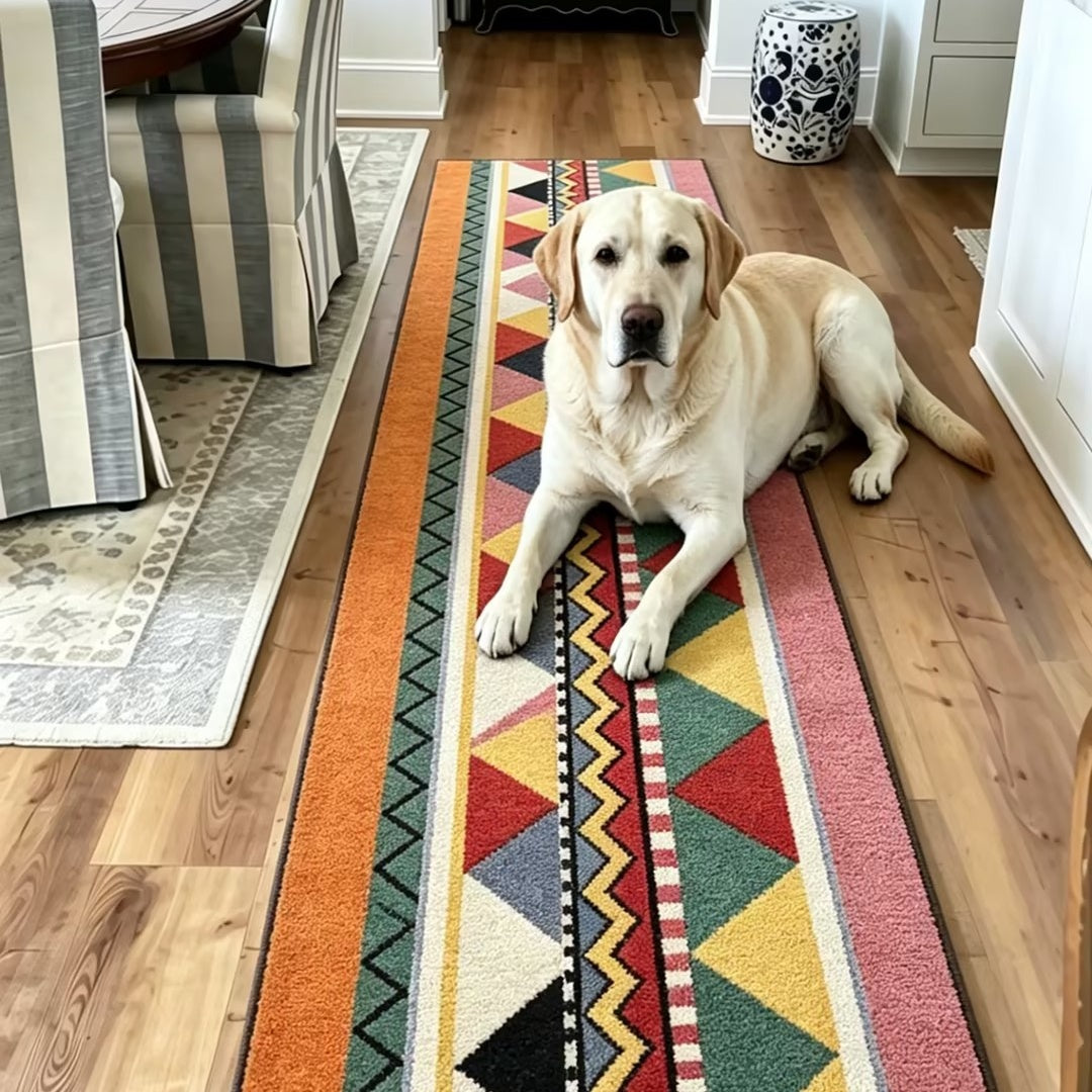 🌈Free Shipping🌈Washable Boho Runner Rug - Non-Slip & Pet-Friendly