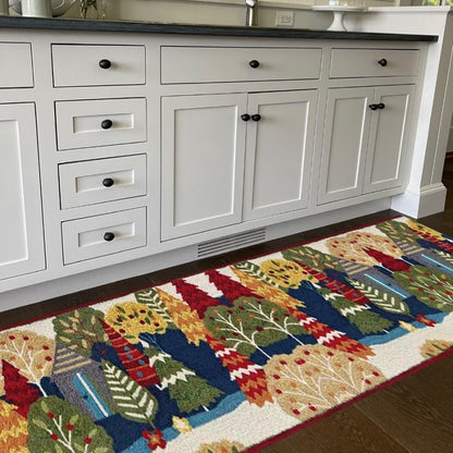 Enchanted Forest Vintage Runner Rug