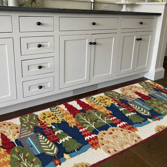 Enchanted Forest Vintage Runner Rug