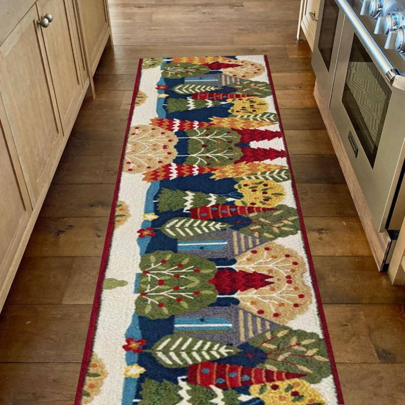 Enchanted Forest Vintage Runner Rug