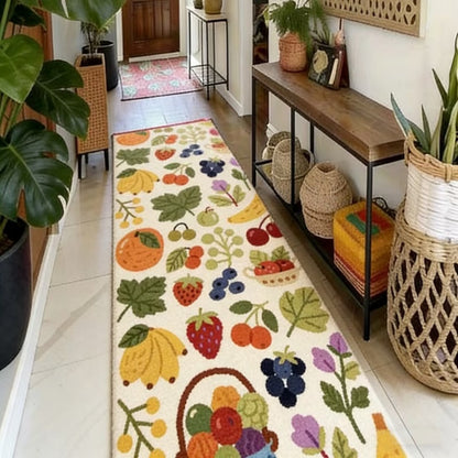 Fruit Paradise Washable Runner Rug