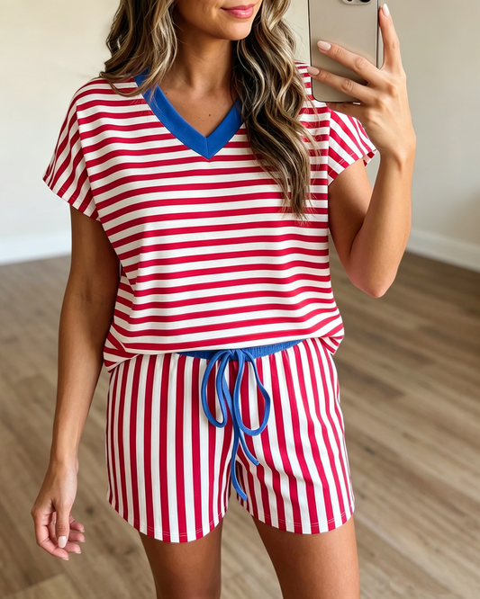 Women's 4th of July Matching Set