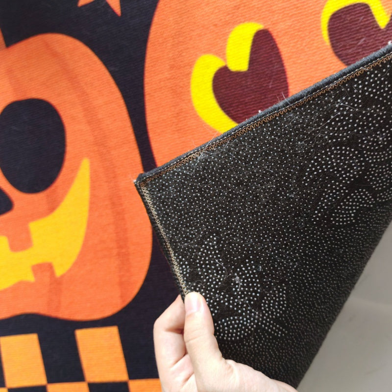 🎃 Super Cute Halloween Pumpkin Pattern Runner Rug