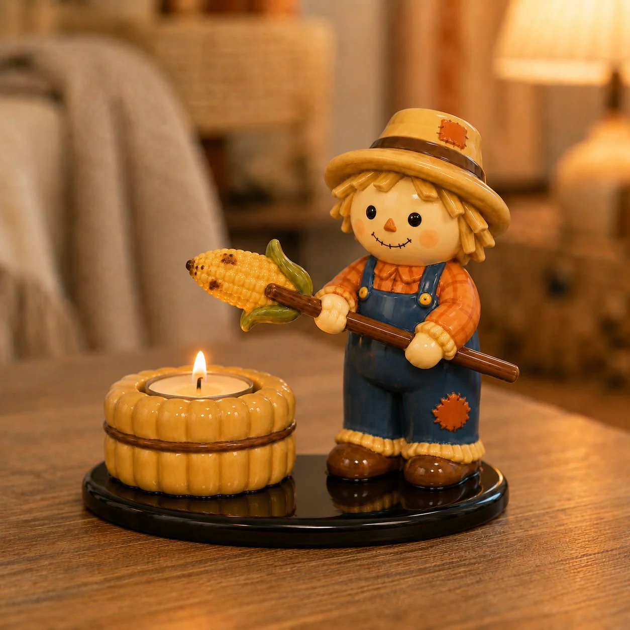 Halloween Campfire Friends Tealight Holder