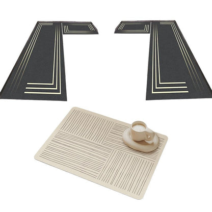 Quick-Dry Super Absorbent Non-Slip Floor Rug for Bathroom, Kitchen & Laundry Room