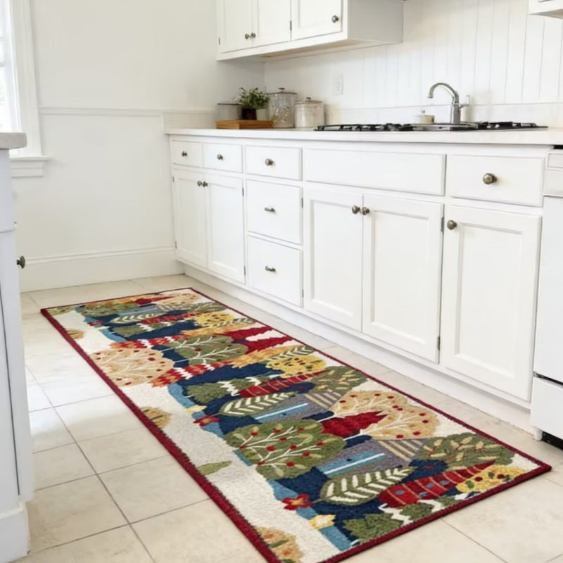 Enchanted Forest Vintage Runner Rug