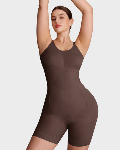 Easyslide Tummy Control Butt Lifter Back Pull Down Bodysuit