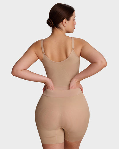 Easyslide Tummy Control Butt Lifter Back Pull Down Bodysuit
