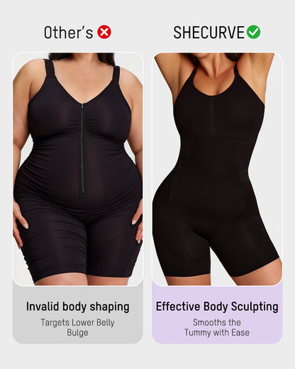 Easyslide Tummy Control Butt Lifter Back Pull Down Bodysuit