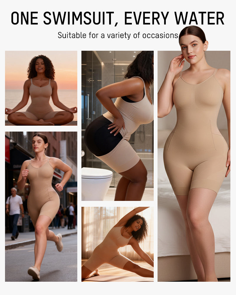 Easyslide Tummy Control Butt Lifter Back Pull Down Bodysuit