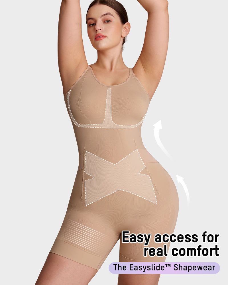 Easyslide Tummy Control Butt Lifter Back Pull Down Bodysuit