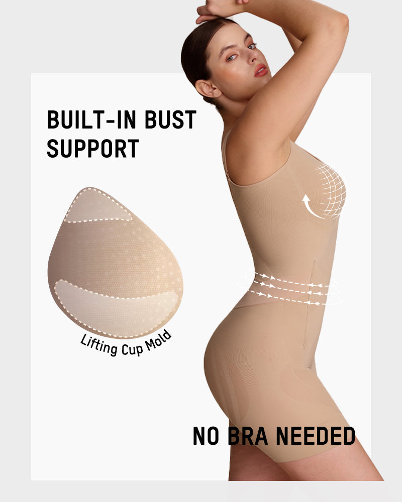 Easyslide Tummy Control Butt Lifter Back Pull Down Bodysuit