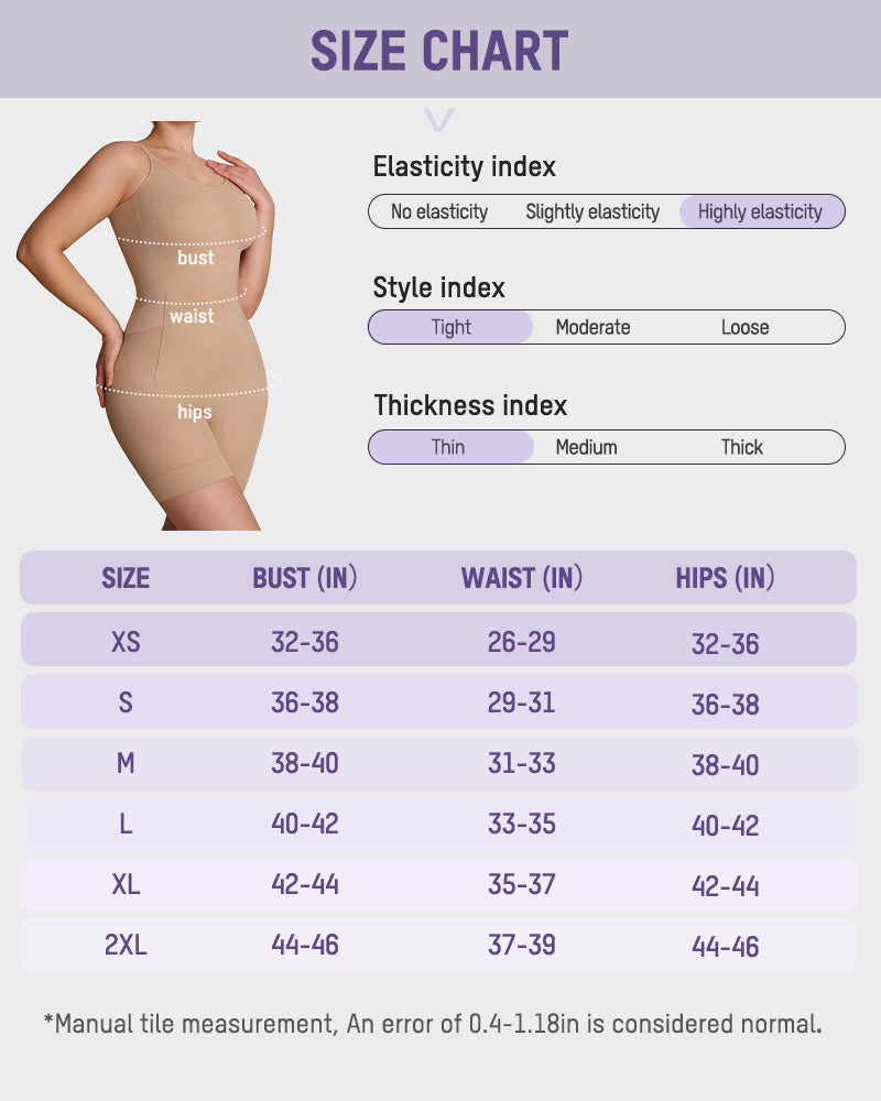 Easyslide Tummy Control Butt Lifter Back Pull Down Bodysuit
