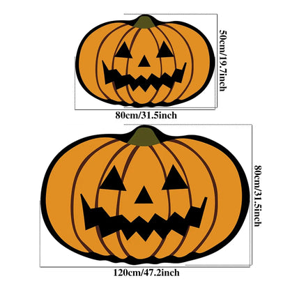 Jack-O’-Lantern Shaped Halloween Rug