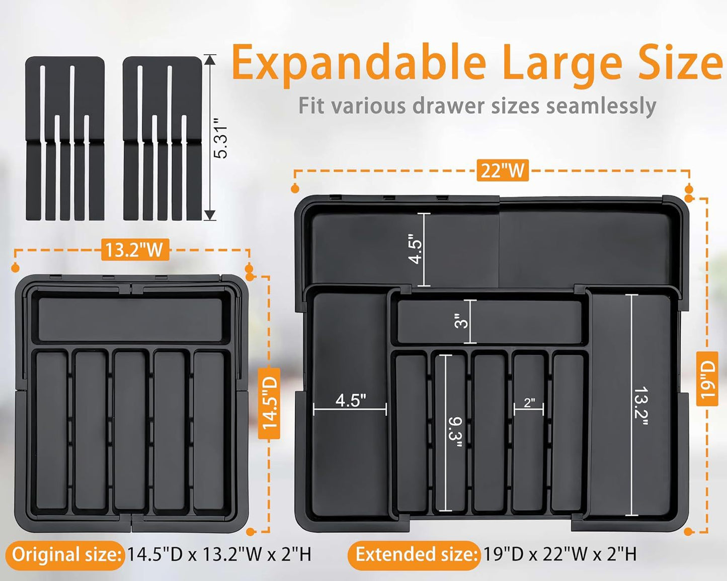 Expandable Cutlery Organizer