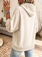 Cozy Side-Button Hooded Pullover