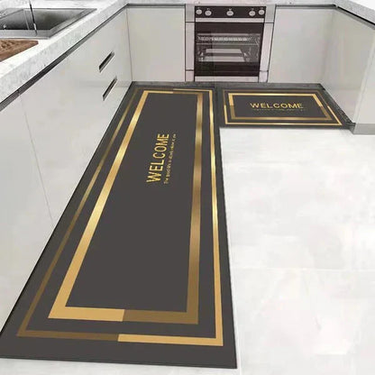 Quick-Dry Super Absorbent Non-Slip Floor Rug for Bathroom, Kitchen & Laundry Room