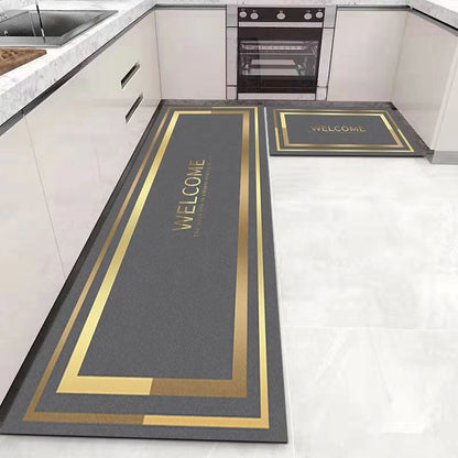 Quick-Dry Super Absorbent Non-Slip Floor Rug for Bathroom, Kitchen & Laundry Room