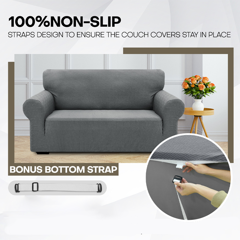 Premium Stretch Sofa Cover – Soft, Washable Furniture Protector for Couch